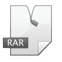 Rar Icon, Rar,Longhorn Pinstripe,File Type