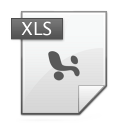 Xls Icon, Xls,Longhorn Pinstripe,File Type