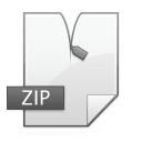 Zip Icon, Zip,Longhorn Pinstripe,File Type