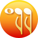 OGG orange Icon, OGG orange,Music Of The Spheres,File Type