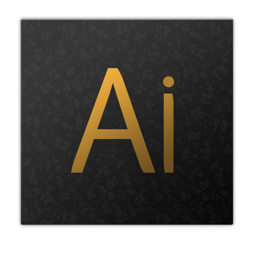 adobe ai Icon, adobe ai,OSX Application Icons 1 - dark,File Type,http://sendal.deviantart.com/art/OSX-Application-Icons-1-dark-100629805