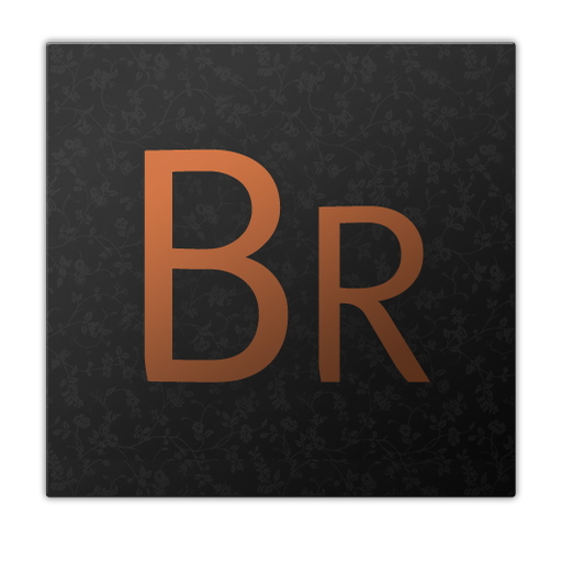 adobe br Icon, adobe br,OSX Application Icons 1 - dark,File Type,http://sendal.deviantart.com/art/OSX-Application-Icons-1-dark-100629805