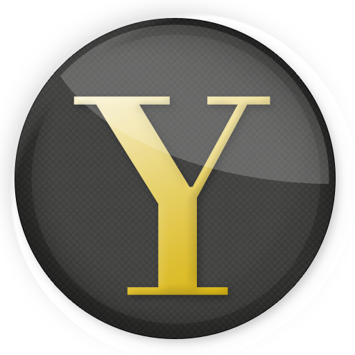yahoo 04 Icon, yahoo 04,OSX Application Icons 1 - dark,File Type,http://sendal.deviantart.com/art/OSX-Application-Icons-1-dark-100629805