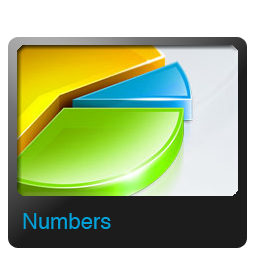 Numbers Icon, Numbers,Quilook Apps,File Type