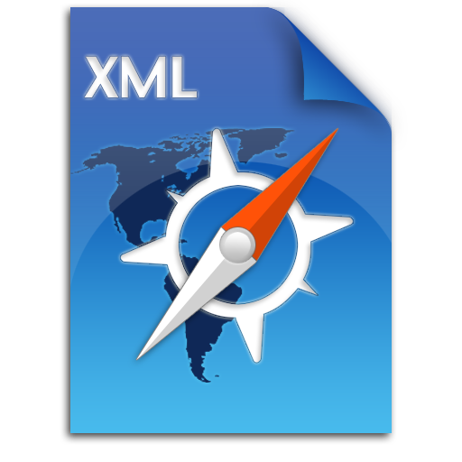 xml Icon, xml,Safari filetypes,File Type,http://RedBarchetta14.deviantart.com/art/Safari-filetypes-84212076