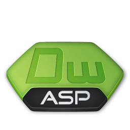 Adobe dreamweaver asp v2 Icon, Adobe dreamweaver asp v2,Senary,File Type