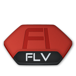 Adobe flash flv v2 Icon, Adobe flash flv v2,Senary,File Type