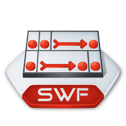 Adobe flash swf Icon, Adobe flash swf,Senary,File Type
