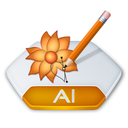 Adobe illustrator ai Icon, Adobe illustrator ai,Senary,File Type
