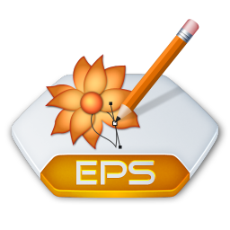 Adobe illustrator eps Icon, Adobe illustrator eps,Senary,File Type