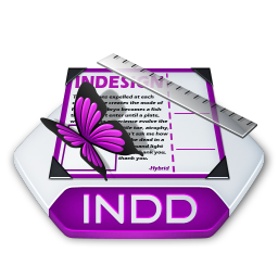 Adobe indesign indd Icon, Adobe indesign indd,Senary,File Type