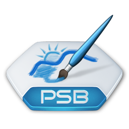 Adobe photoshop psb Icon, Adobe photoshop psb,Senary,File Type