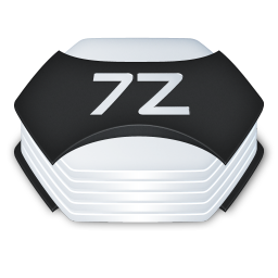 Archive 7z Icon, Archive 7z,Senary,File Type