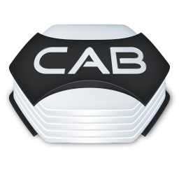 Archive cab Icon, Archive cab,Senary,File Type
