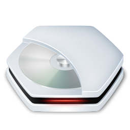 Drive CDRom Icon, Drive CDRom,Senary,File Type