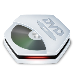 Drive DVDRom Icon, Drive DVDRom,Senary,File Type