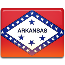 Arkansas Flag Icon, Arkansas Flag,American States,Flag