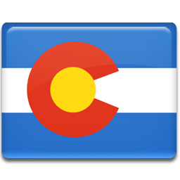 Colorado Flag Icon, Colorado Flag,American States,Flag