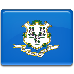Connecticut Flag Icon, Connecticut Flag,American States,Flag