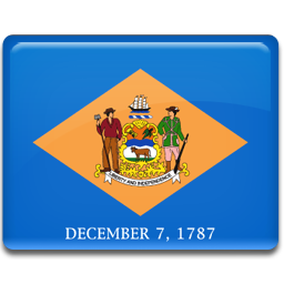 Delaware Flag Icon, Delaware Flag,American States,Flag