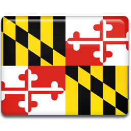 Maryland Flag Icon, Maryland Flag,American States,Flag