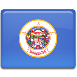 Minnesota Flag Icon, Minnesota Flag,American States,Flag