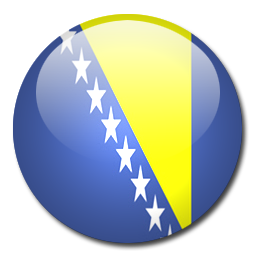 Bosnia and Herzegovina Flag Icon, Bosnia and Herzegovina Flag,Rounded World Flags,Flag,rounded,country