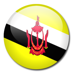 Brunei Flag Icon, Brunei Flag,Rounded World Flags,Flag,rounded,country