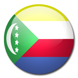 Comoros Flag Icon, Comoros Flag,Rounded World Flags,Flag,rounded,country
