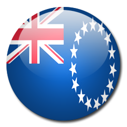 Cook Islands Flag Icon, Cook Islands Flag,Rounded World Flags,Flag,rounded,country