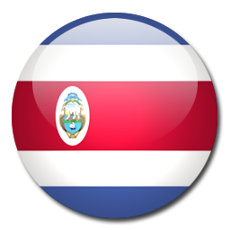 Costa Rica Flag Icon, Costa Rica Flag,Rounded World Flags,Flag,rounded,country