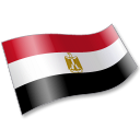 Egypt Flag 2 Icon, Egypt Flag 2,Vista Flags,Flag