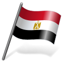 Egypt Flag 3 Icon, Egypt Flag 3,Vista Flags,Flag