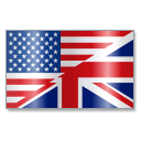 English Language Flag 1 Icon, English Language Flag 1,Vista Flags,Flag