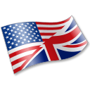 English Language Flag 2 Icon, English Language Flag 2,Vista Flags,Flag