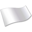 Solid Color White Flag 2 Icon, Solid Color White Flag 2,Vista Flags,Flag