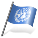 United Nations Flag 3 Icon, United Nations Flag 3,Vista Flags,Flag