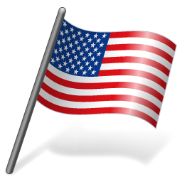 United States Flag 3 Icon, United States Flag 3,Vista Flags,Flag