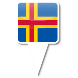 Aaland Islands Icon, Aaland Islands,iPhone Map Flag,Flag