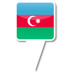 Azerbaijan Icon, Azerbaijan,iPhone Map Flag,Flag