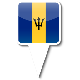 Barbados Icon, Barbados,iPhone Map Flag,Flag