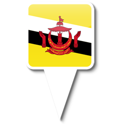 Brunei Icon, Brunei,iPhone Map Flag,Flag