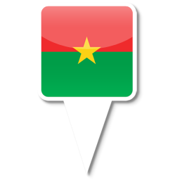 Burkina Faso Icon, Burkina Faso,iPhone Map Flag,Flag