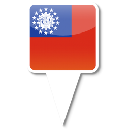Burma Icon, Burma,iPhone Map Flag,Flag