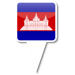 Cambodia Icon, Cambodia,iPhone Map Flag,Flag