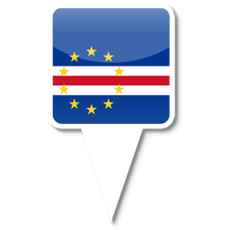 Cape Verde Icon, Cape Verde,iPhone Map Flag,Flag