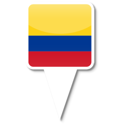 Colombia Icon, Colombia,iPhone Map Flag,Flag