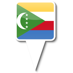 Comoros Icon, Comoros,iPhone Map Flag,Flag