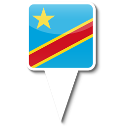 Congo Kinshasa Icon, Congo Kinshasa,iPhone Map Flag,Flag
