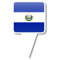 El Salvador Icon, El Salvador,iPhone Map Flag,Flag